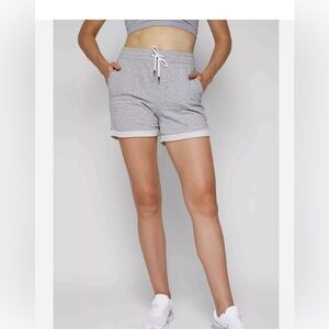 Four Laps Rush Women's Shorts Color Grey Size M Elastic Waistband $58 MSRP